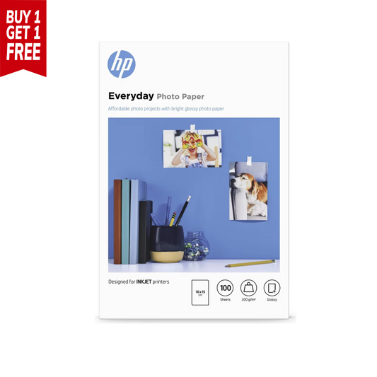 HP Everyday Photo Paper 10x15cm (4x6") 200gsm Glossy CR757A