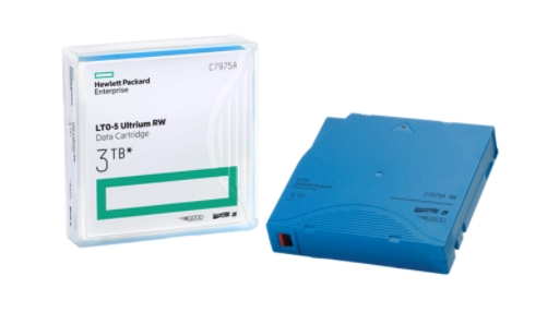 HPE C7975A LTO 5 Ultrium 3TB RW Data Cartridge