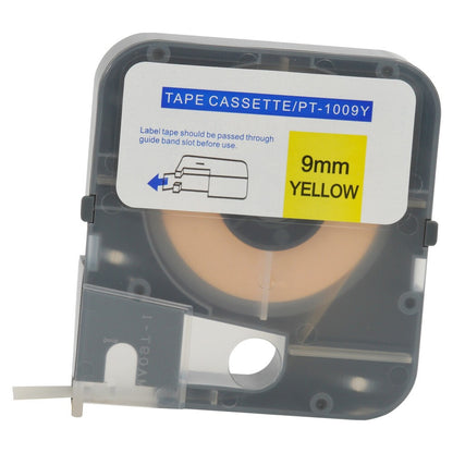 PT-1009Y 9mm x 8meter  Yellow  original tape for PT-1010
