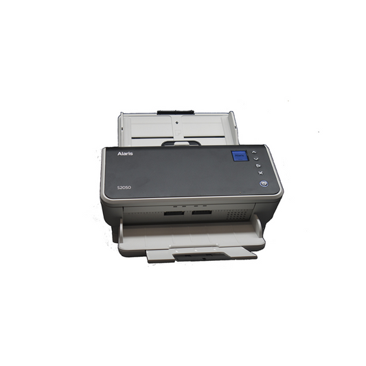 Scanner with ADF on a white background