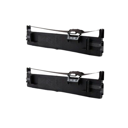 2 pcs Compatible  LQ-690 Ribbon Cartridge