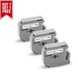 3pcs Compatible 12mm Black on White M Tape Cartridge for   P-touch Label Printers