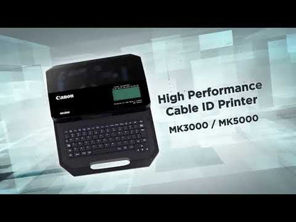 Canon MK5000 Cable ID Printer – 300 dpi Ferrule & Tube Labelling Machine