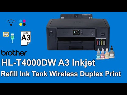 Brother A3 Ink Tank Printer - HL-T4000DW - Functions Print only
