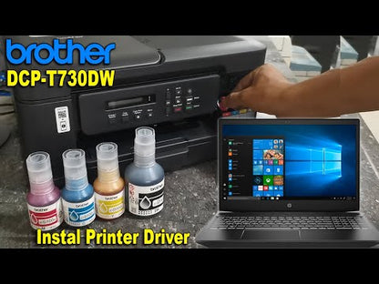 Brother DCP-T730DW Ink Tank Printer Wireless Automatic Duplex Print Scan and Copy