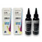 SKY 2 x 100ml Black Universal Refill  Ink  for HP 123 305 652 650 651 653 122 901 47 60 61 63 62 64 65 901 21 22 78 45