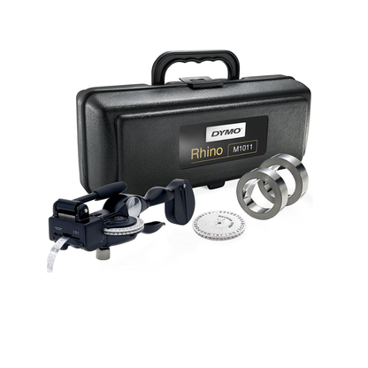 DYMO Rhino™ M1011 Industrial Metal Embossing Tool | 12mm Stainless Steel & Aluminum Label Maker | Heavy-Duty Metal Label Embosser