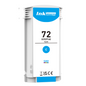 130ml  cyan SKY 72 Ink Cartridge – Compatible with HP DesignJet T1100, T1200, T1300 Plotters