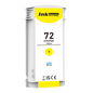 130ml yellow SKY 72 Ink Cartridge – Compatible with HP DesignJet T1100, T1200, T1300 Plotters
