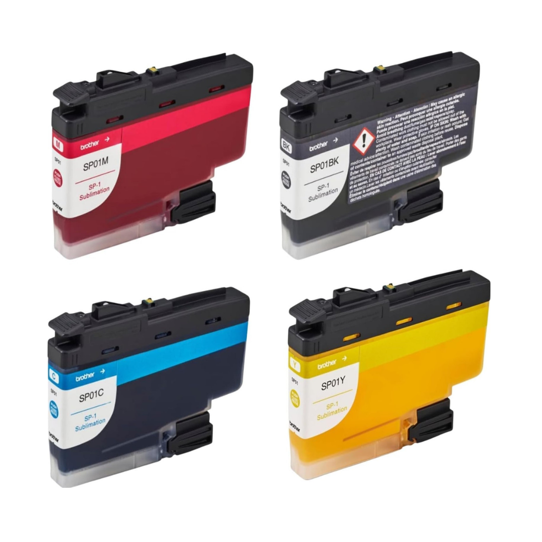Brother SP01  4-Color set of Sublimation Ink Cartridges 