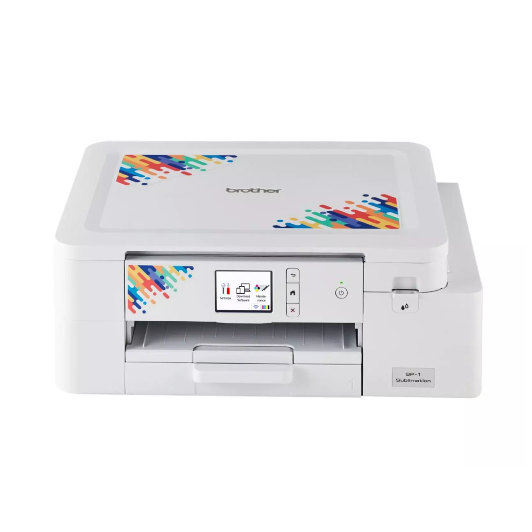 Brother SP-01 Wireless Dye-Sublimation Printer – Compact High-Resolution Sublimation Printer for Apparel, Mugs & Gifts | Wireless