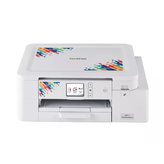 Brother SP-01 Wireless Dye-Sublimation Printer – Compact High-Resolution Sublimation Printer for Apparel, Mugs & Gifts | Wireless