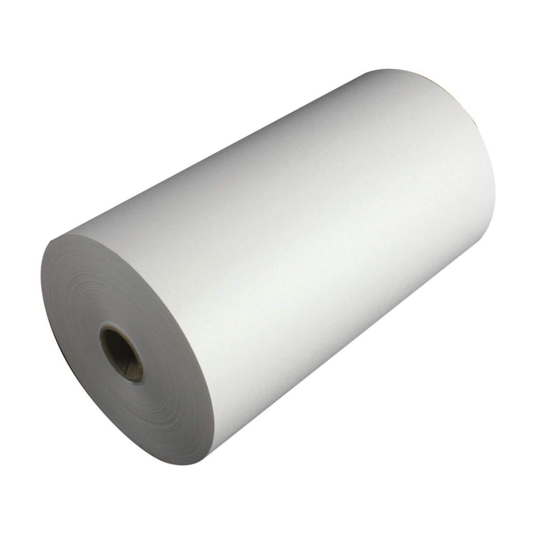 Telex Roll 1-Ply 210mm x 110mm – 1" Core Jumbo Paper Roll