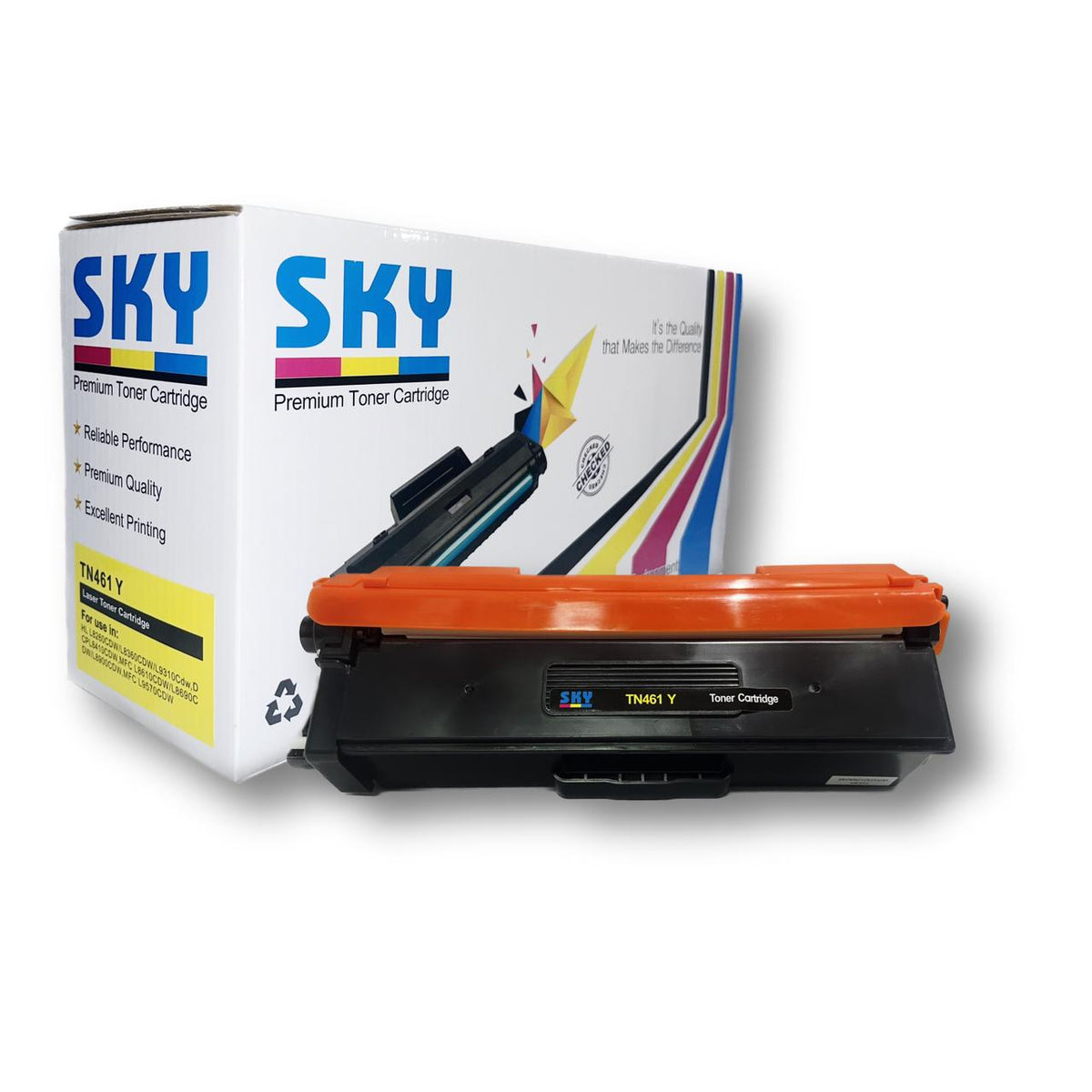 SKY TN-461 Compatible Toner Cartridge — yellow, buy in Dubai, UAE