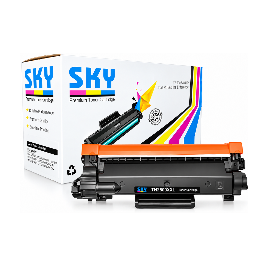 SKY TN-2500XXL Compatible Super High-Yield Black Toner Cartridge | 5000 Pages, buy in Dubai, UAE