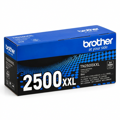 Brother TN-2500XXL Super High-Capacity Black Toner Cartridge | 5000 Pages, shop in the UAE