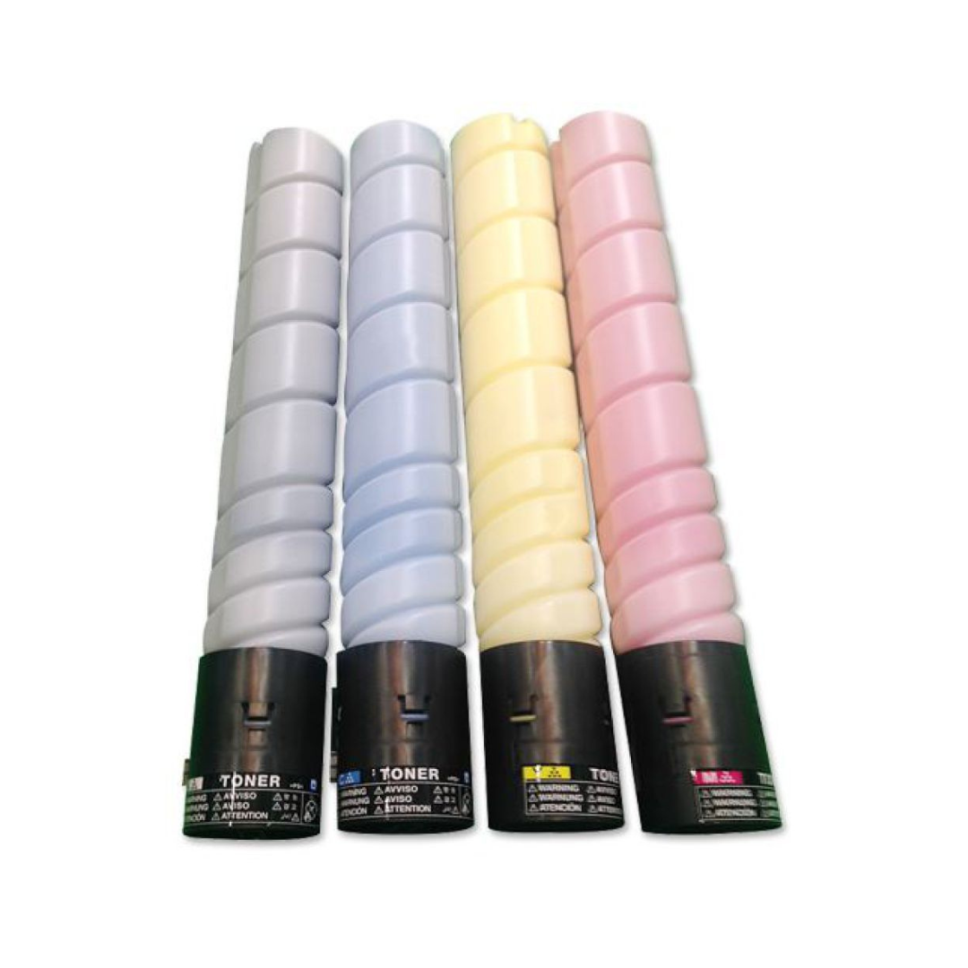 SKY Compatible TN-514 4-Color Toner set for Konica Minolta Bizhub