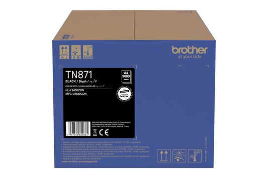 Brother TN-871 Std. Capacity Toner Cartridge for  MFC-L9630CDN and  HL-L9430CDN