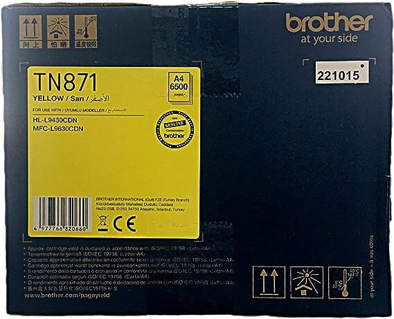 Brother TN-871 Std. Capacity Toner Cartridge for  MFC-L9630CDN and  HL-L9430CDN