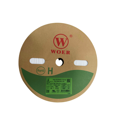 WOER Heat Shrinkable Tubing 1.0mm White – 400M Roll