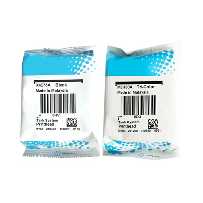X4E75A and MOH50A Printhead set for HP Smart Tank 500   510   515  530 519  610  615