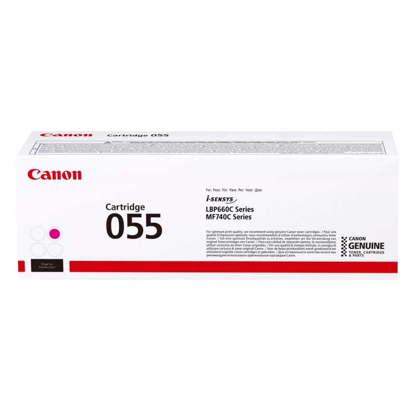 Canon 055 Toner Cartridge for i-Sensys LBP660 and MF740C Series