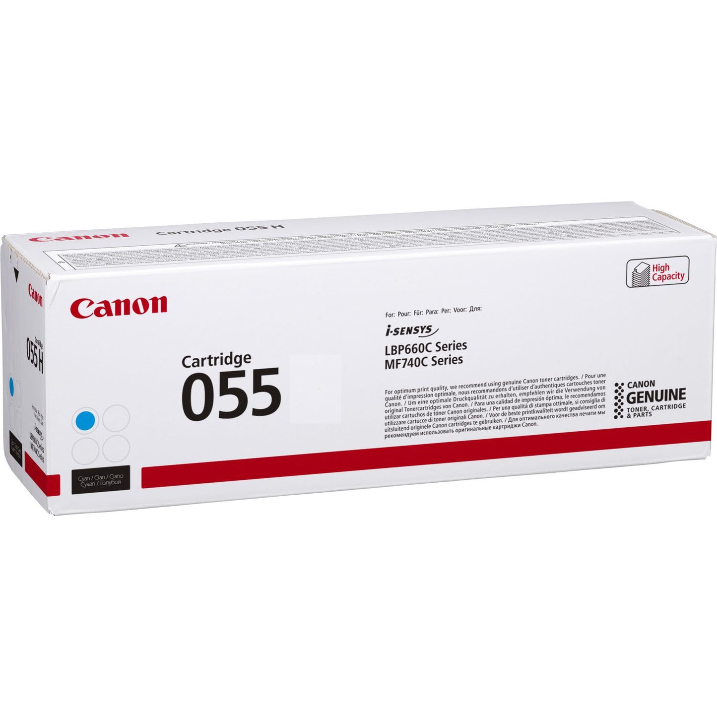 Canon 055 Toner Cartridge for i-Sensys LBP660 and MF740C Series