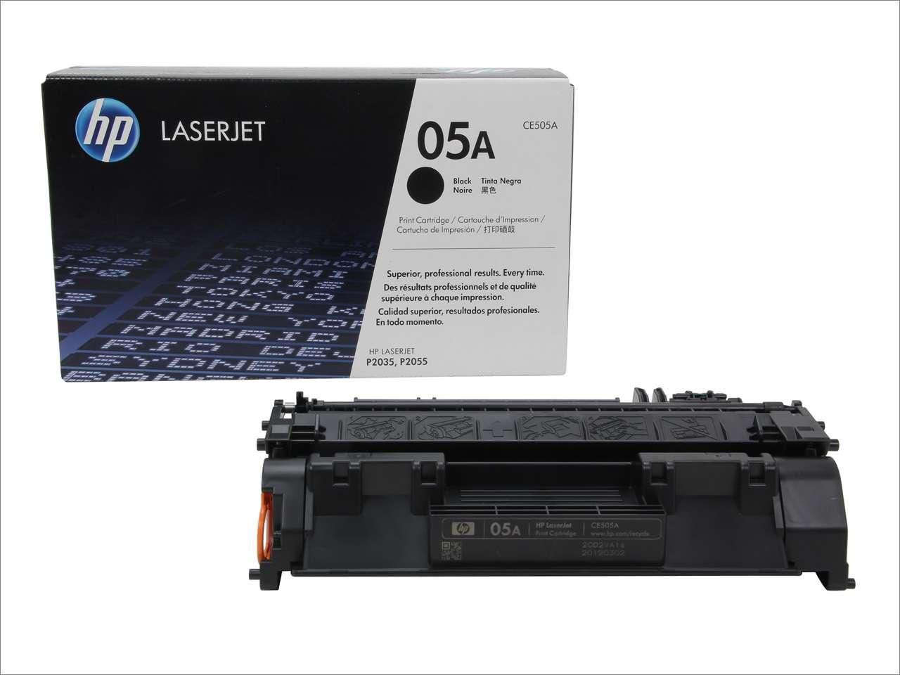 halv otte taxa Poesi HP 05A Toner Cartridge CE505A for HP LaserJet P2030 P2035 P2050 P2055D –  SKYROCKUAE