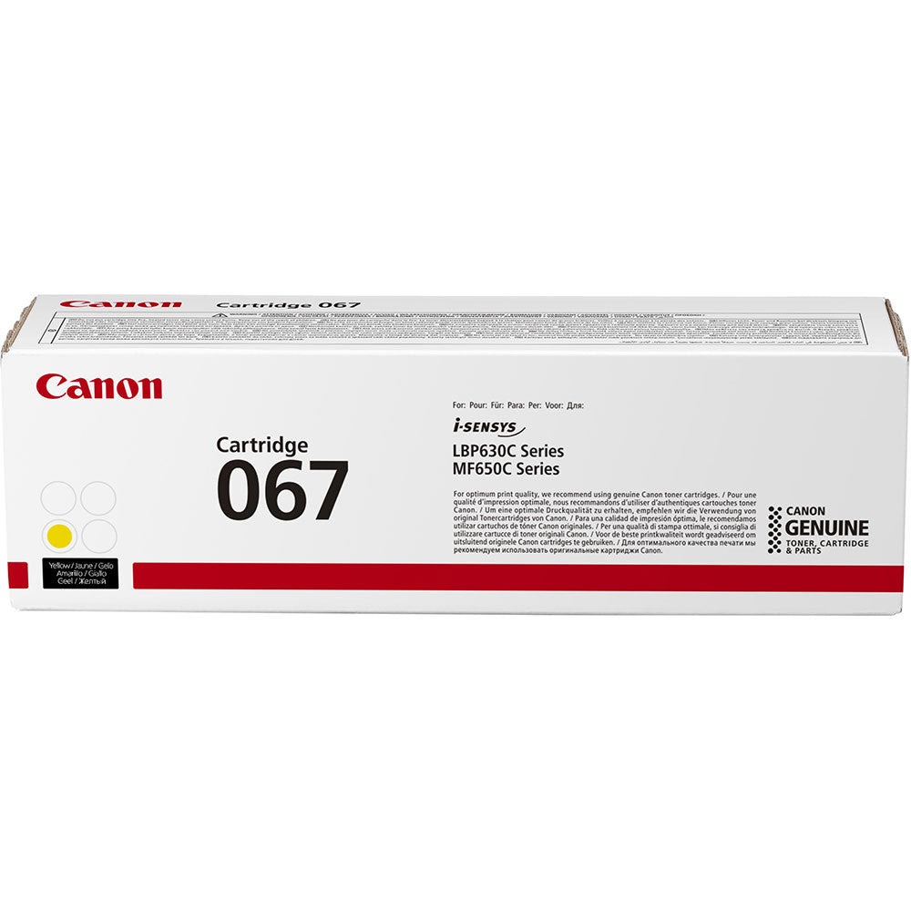 Canon  067  Toner Cartridge  for Canon LBP631 , LBP633 , MF651 , MF655 , MF657 Printers