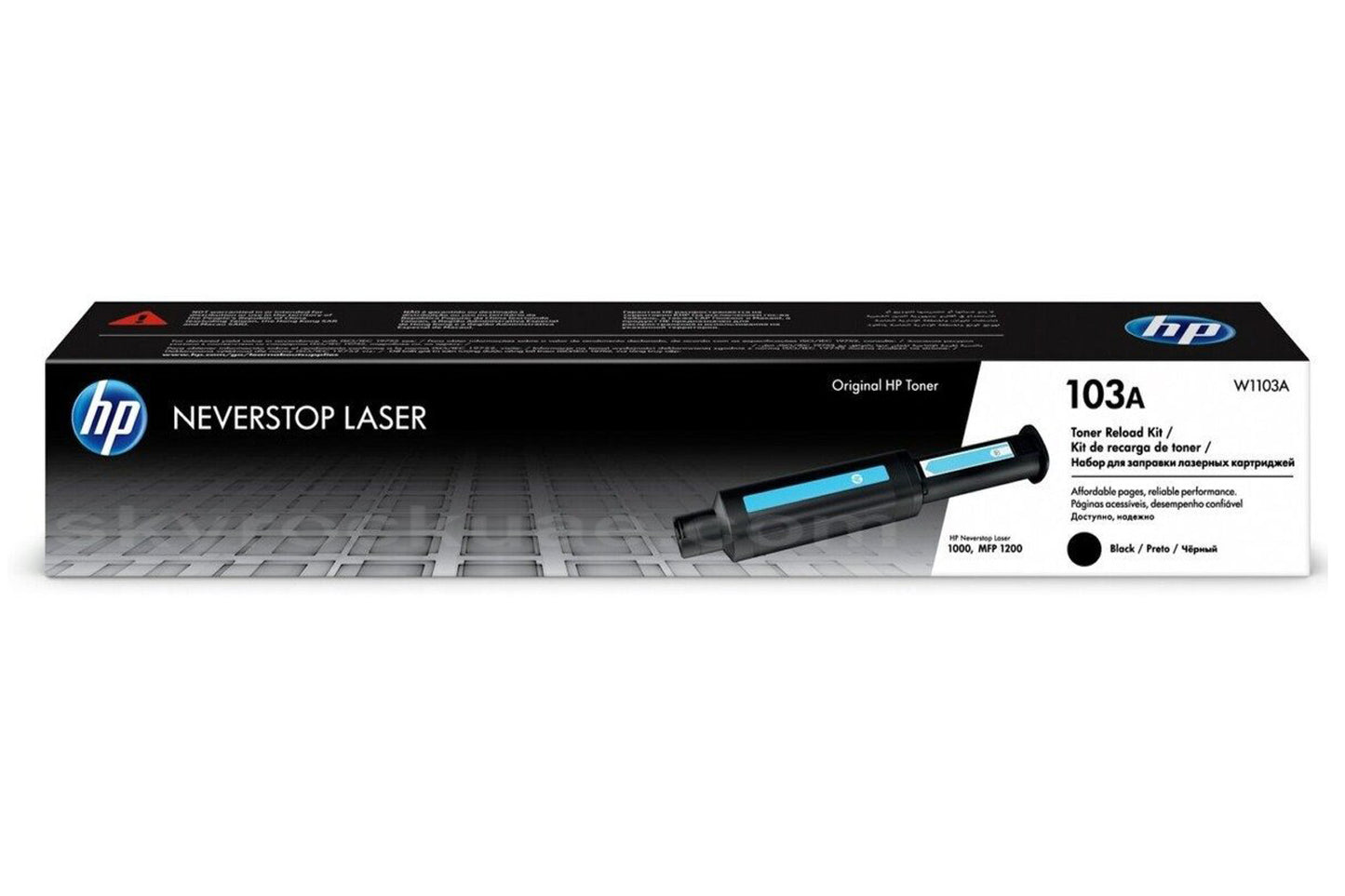 HP  103A Toner Cartridge - Reloader Kit  W1103A for  HP Neverstop Laser 1000 MFP1200