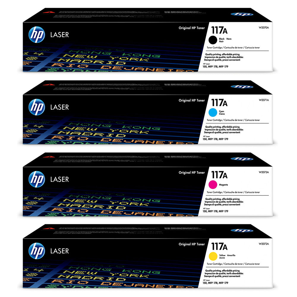 HP 117A Toner Cartridges for HP Colour Laser 150 MFP178 MFP179