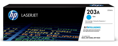 HP 203A Genuine 4-Color set Toner Cartridges for HP Colour LaserJet Pro M254, MFP M280 & M281