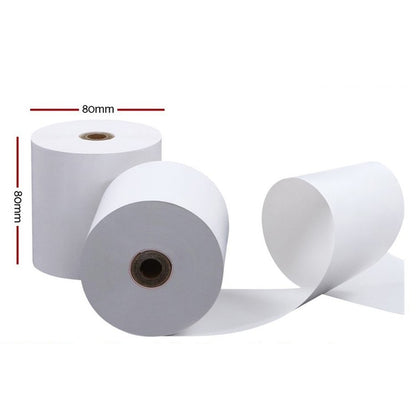 Thermal Roll for POS Printers  80mm x 80 meters with 1/2" core