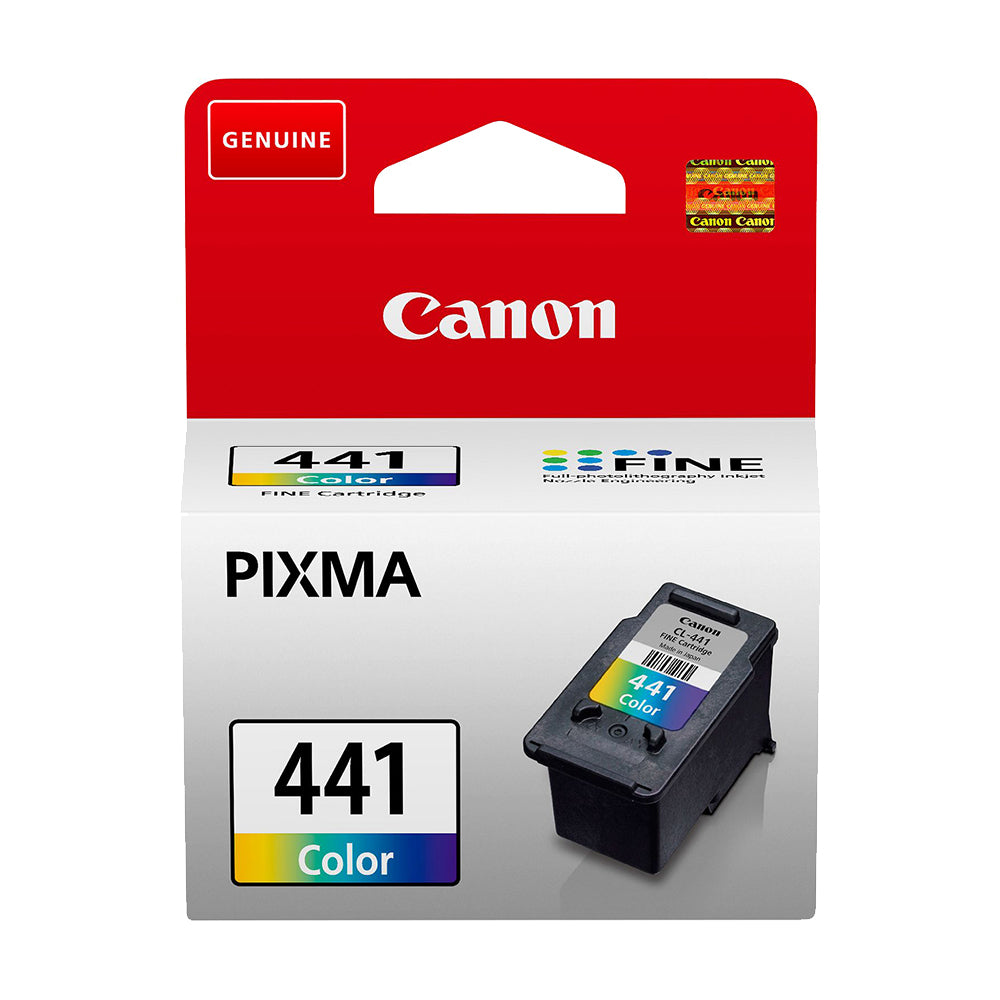 Canon 440 Black and 441 Tricolor Ink Cartridges