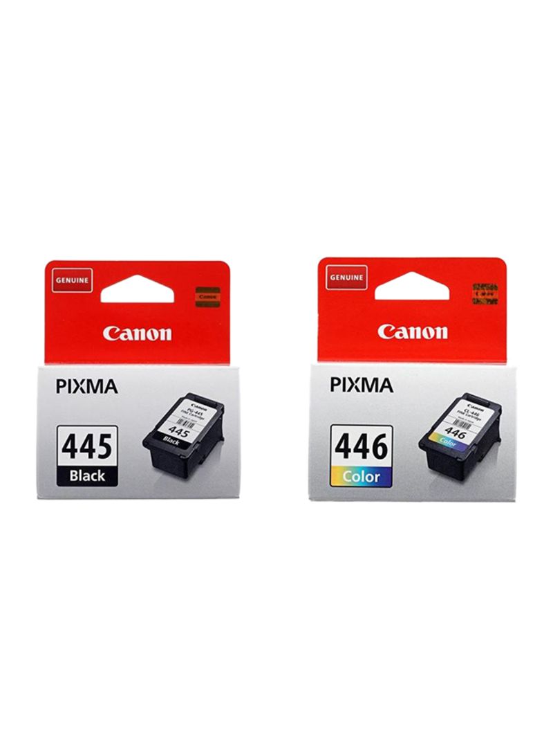 Canon 445  and 446 Ink Cartridge for  Canon PIXMA MG2540 and TS3140