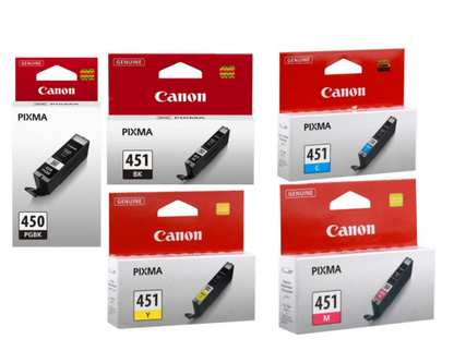 Canon 5-Color ink cartridge set for Cartridge for PIXMA MG7540  iP8740 MG6340 MG6440 MG6450