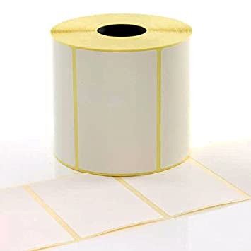 Barcode Label  50mm x  25mm x 1 " core - 1000 labels per roll for Barcode Printers using Wax Ribbon