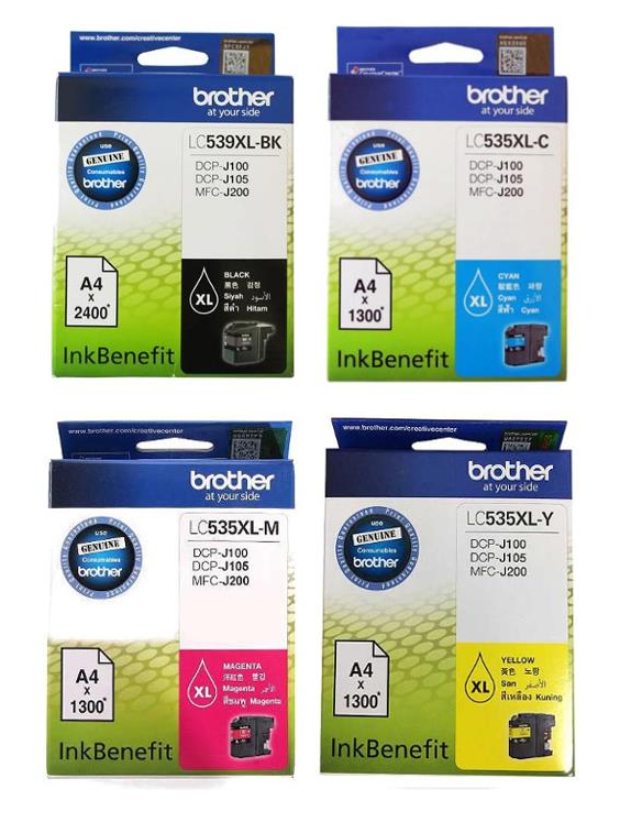 Brother Ink Cartridge for DCP-J100 DCP-J105 MFC-J200  Printers