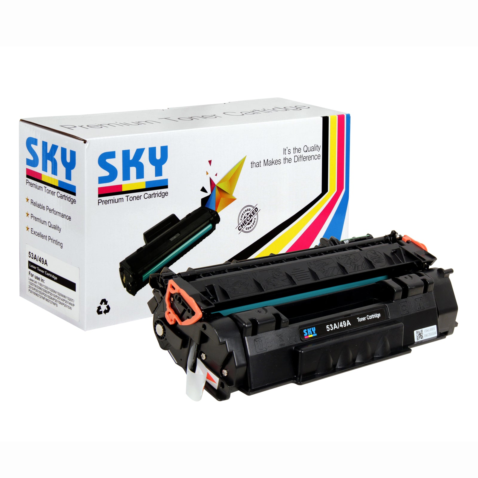 SKY 53A Toner Cartridge Q7553A  3000 pages