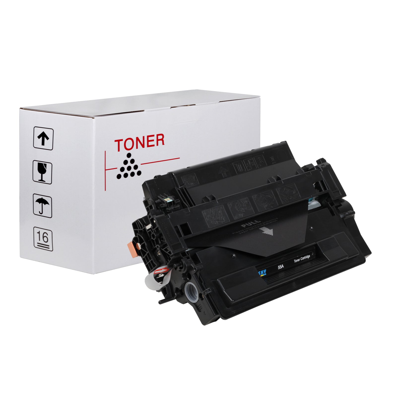 SKY 55A Toner Cartridge CE255A for  P3015 P3015d P3015dn P3015x LBP6750