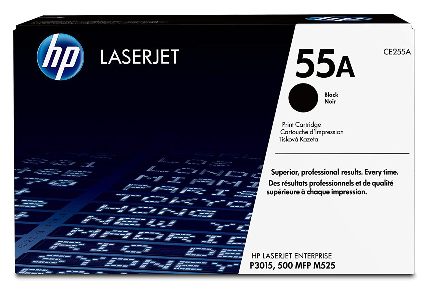 HP 55A Toner Cartridge CE255A for   HP Laserjet Enterprise P3015/P3015d/P3015dn/P3015x