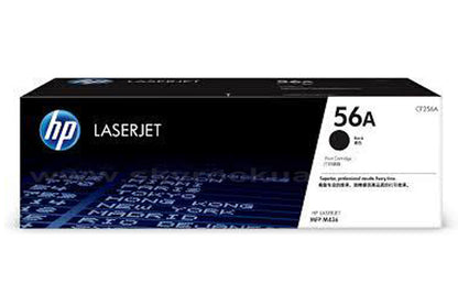 HP 56A Black Toner Cartridge  CF256A for HP MFP M436