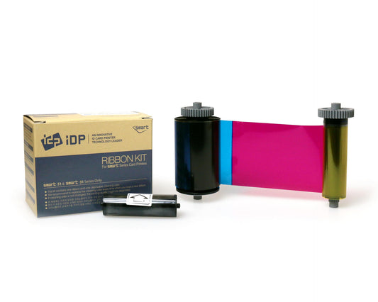 IDP Smart 659366 YMCKO Color Ribbon (250 Prints) for Smart 51 and Smart 31 Series