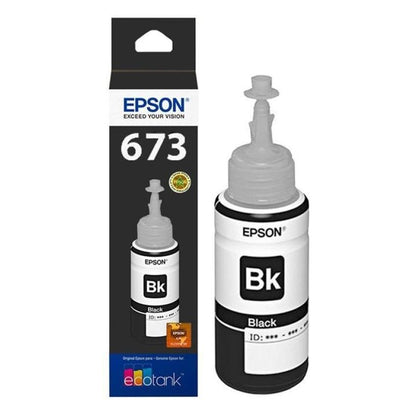 Epson 673 Black Ink Bottle T6731 127ml for Epson L800 L805 L810 L850 L1800 — Dubai UAE