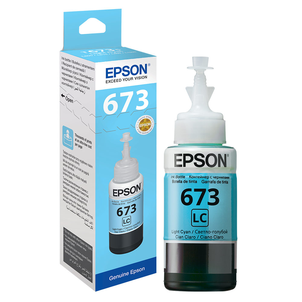 EPSON  Refill Ink  673 for   L800 L805 L810 L850 L1800