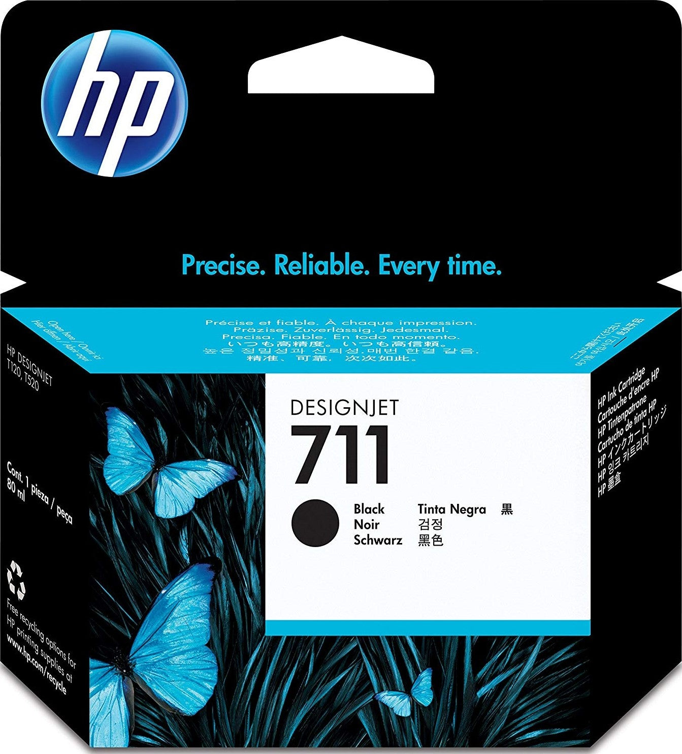 HP 711 High Capacity Ink Cartridge CZ133A -80ml