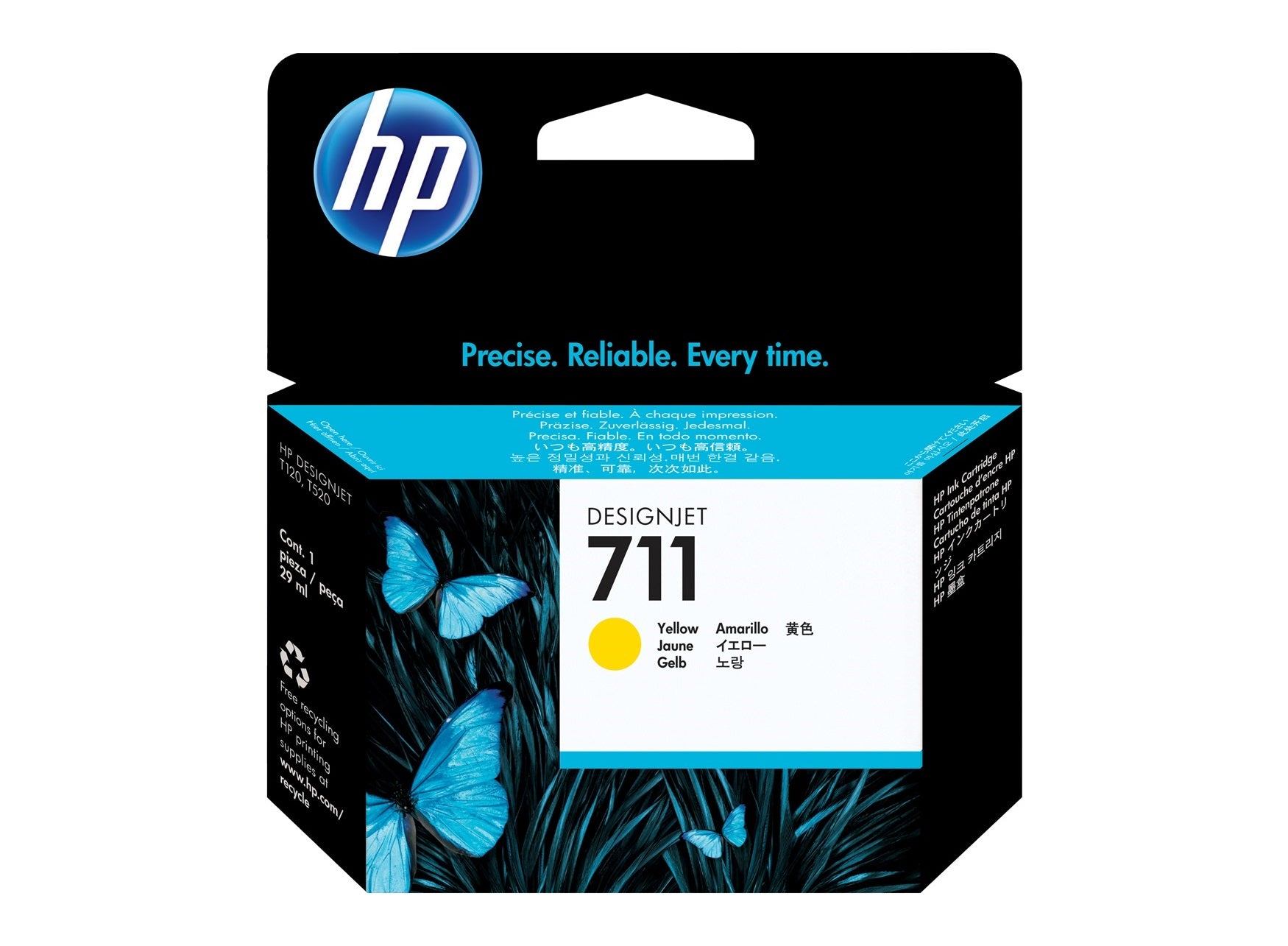 HP 711 Ink Cartridges for HP DesignJet T120  T520