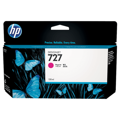 HP 727 130ml 6-Color Ink Cartridge  set for HP DesignJet T920, T930, T1500, T1530, T2500, T2530 Plotters