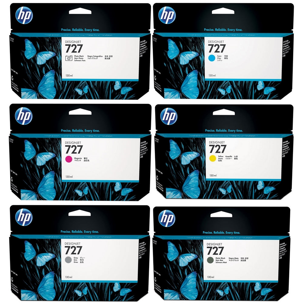 HP 727 Plotter Ink High Capacity 130 ml