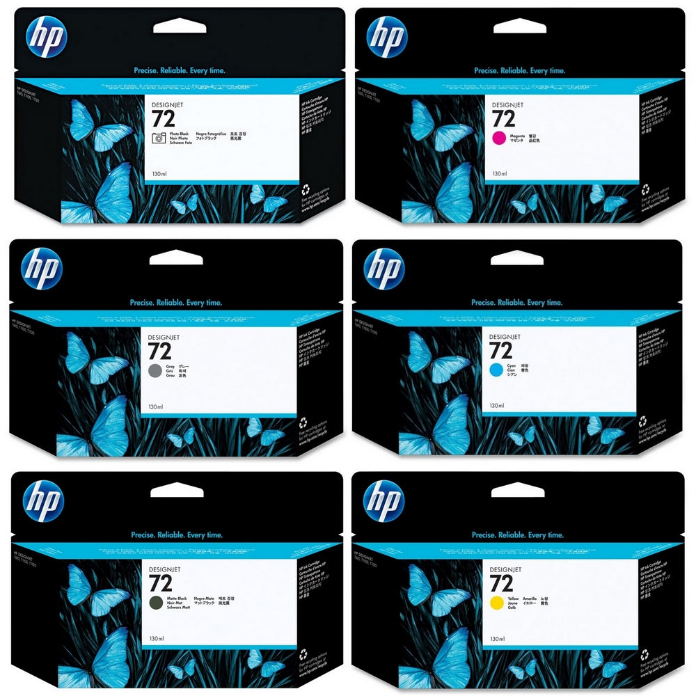 HP 72 Plotter Ink High Capacity 130 ml